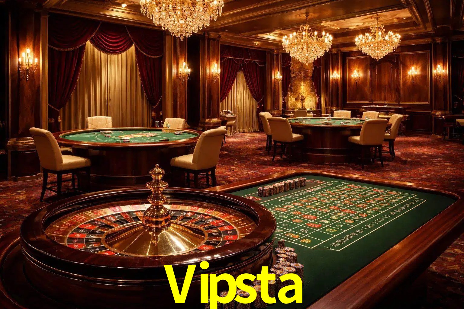 Una escena premium de mesa de casino en vivo con cartas, elementos de ruleta y un ambiente pulido de estudio de transmisión.
